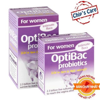 Men Vi Sinh Optibac Tím 30v