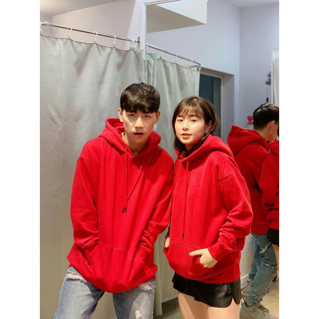 ÁO KHOÁC HOODIE UNISEX COUPLE NAM NỮ CHẤT VẢI DÀY DẶN, ÁO KHOÁC NỈ THU ĐÔNG