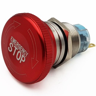 Nút dừng khẩn cấp kim loại 19mm