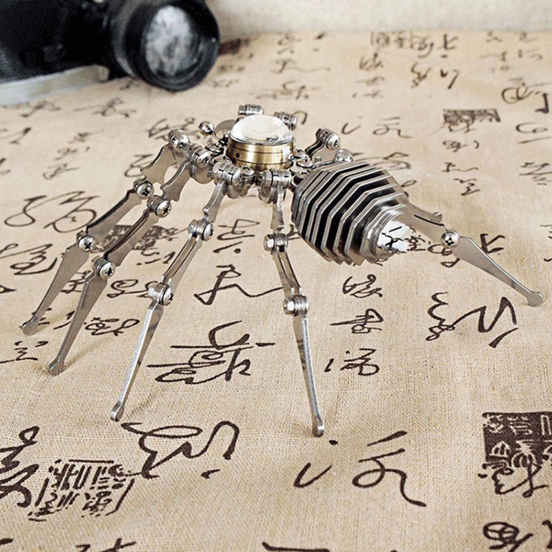 Đồng Hồ Kim Loại Hình Bàn Tay Và Bàn Chân Nhện Phong Cách Punk Sáng Tạo