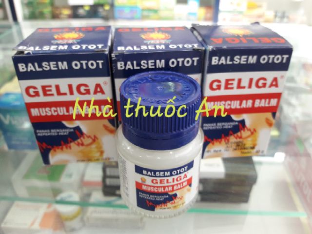 Combo 2 dầu cù là lửa geliga 40g