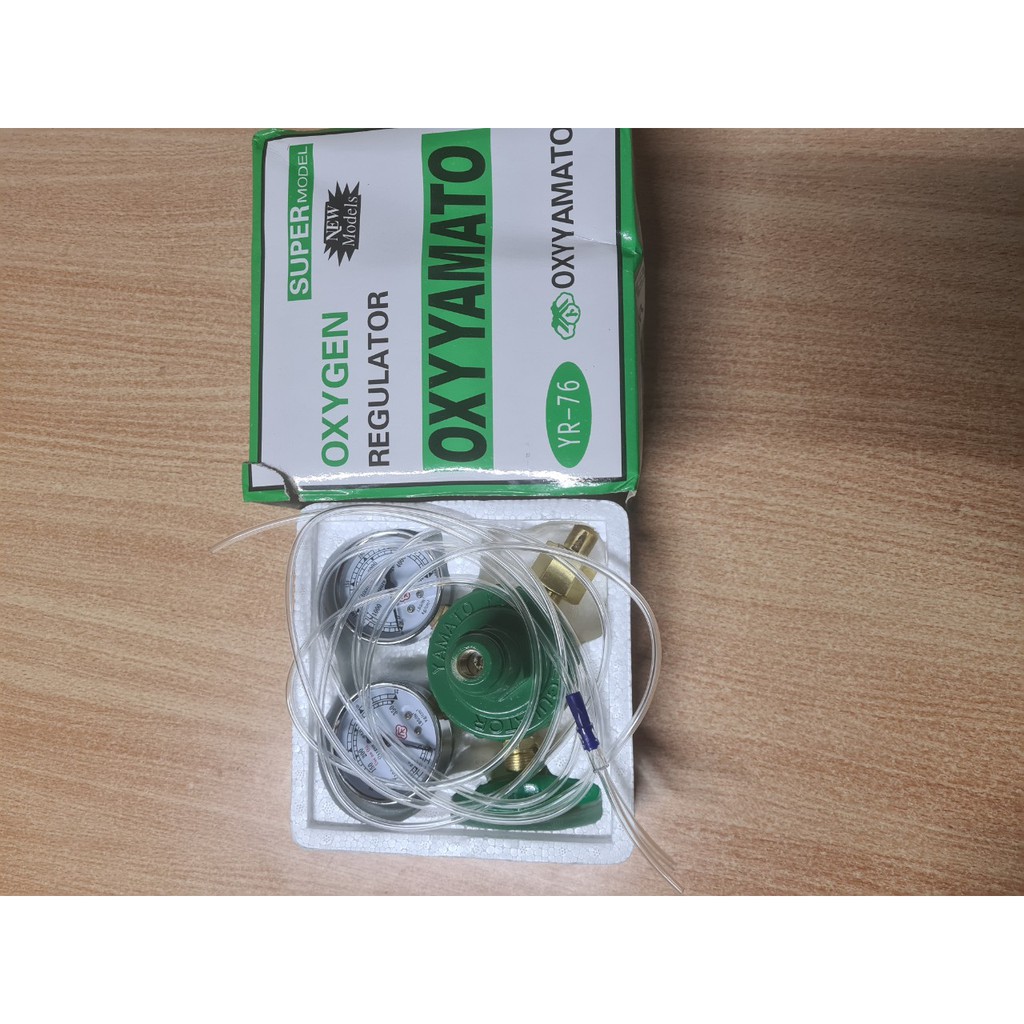 Đồng hồ oxy y tế tự chế