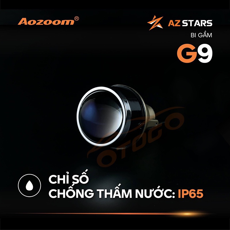 Đèn Bi Gầm Aozoom AZ STARS G9 Cao Cấp - Chuẩn Chính Hãng Aozoom