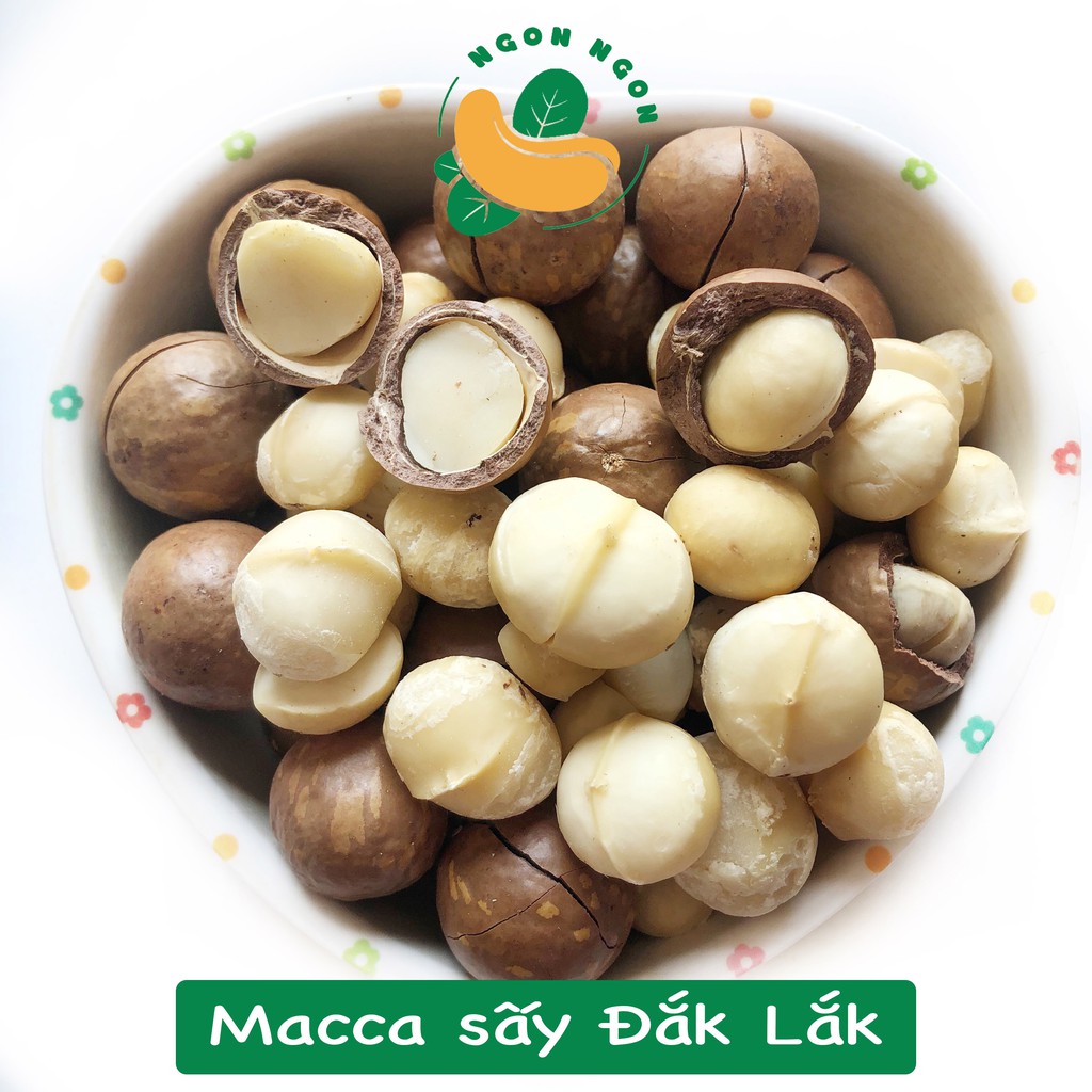 [Mã GROSALE2703 giảm 8% đơn 250K] 500gr Hạt Macca Đaklak hàng ngon loại 1