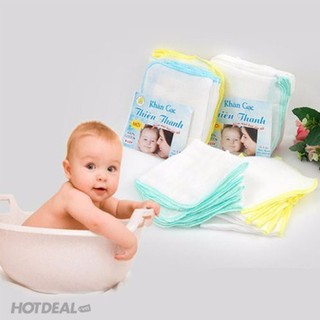 Combo 20 Khăn Sữa Cơ Sinh Cao Cấp 4 Lớp