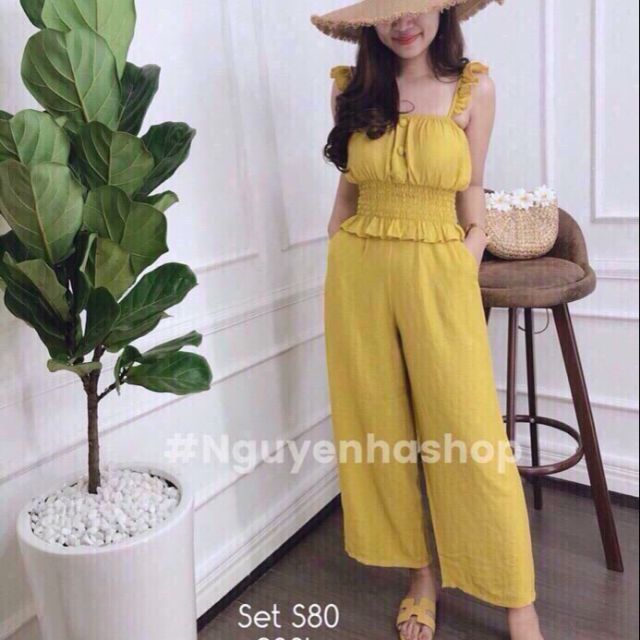 Set bộ lụa chéo