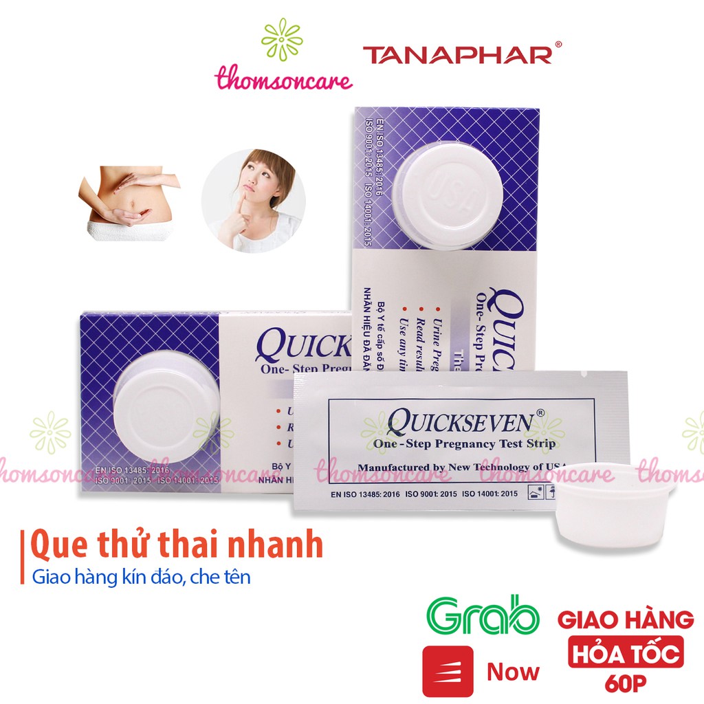 Que thử thai Quickseven 2 vạch chính xác