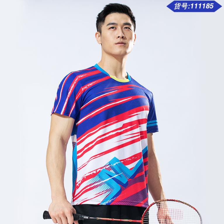 Bộ quần áo cầu lông một đôi, áo Tennis Ngắn Tay dành cho nữ, áo thể thao tôn dáng, kiểu dáng nhanh khô ་