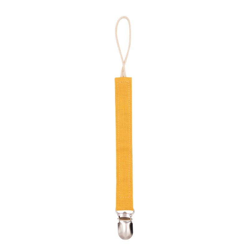 Baby Pacifier Clip Chain Cotton Linen Holder Pacifier Soother Clips Leash Belt Nipple Holder