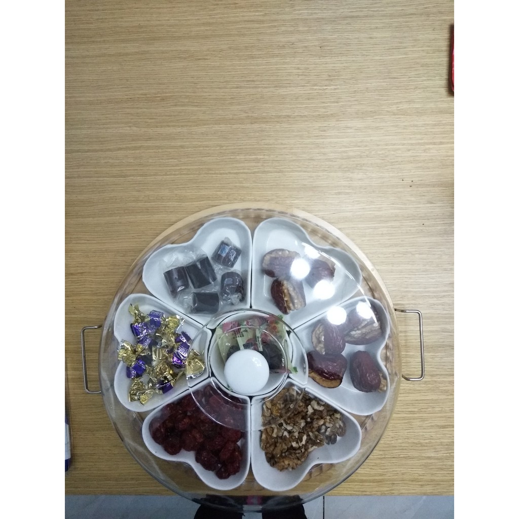 Khay mứt tết gốm sứ ceramic phong cách NHẬT BẢN