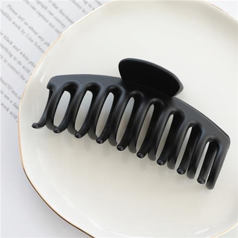 Kẹp Tóc Nữ Màu Đen Nhám Chất Lượng Cao