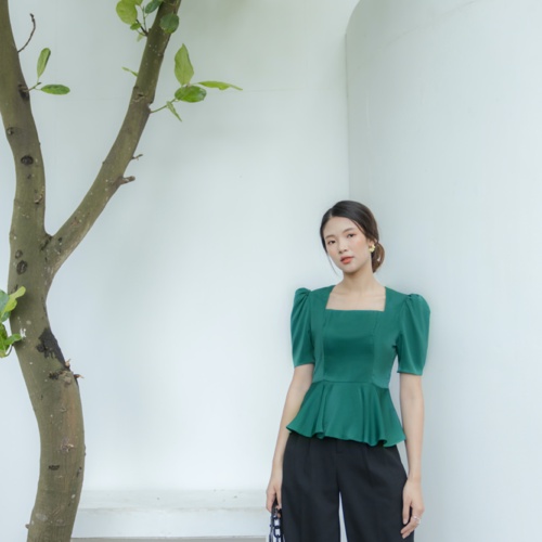 Quần Cullotes, Ly Lật, Vải Tuyết Mưa Hàn, Phong Cách Công Sở Clara Mare - TRS3003 | BigBuy360 - bigbuy360.vn