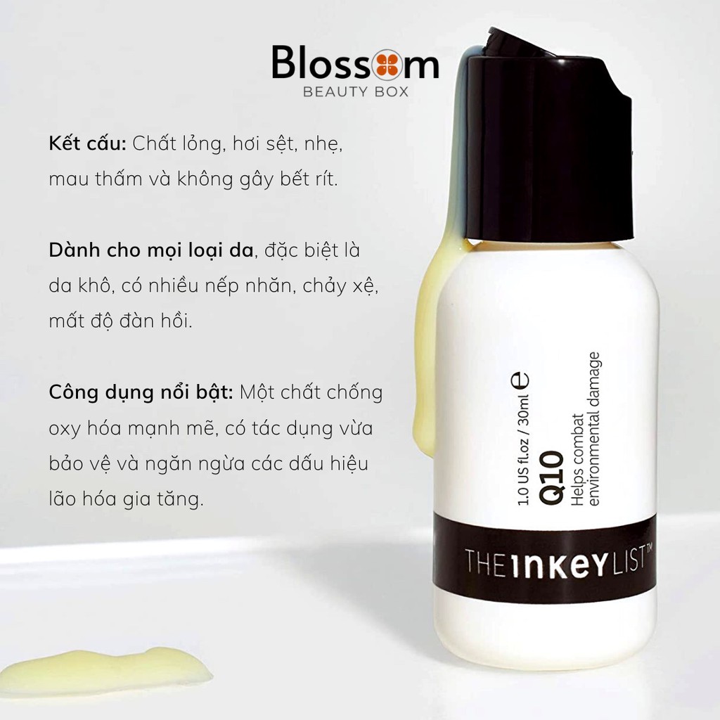 [Sephora US] SERUM CHỐNG OXY HOÁ Q10 (The inkey list Q10 Antioxidant Serum)