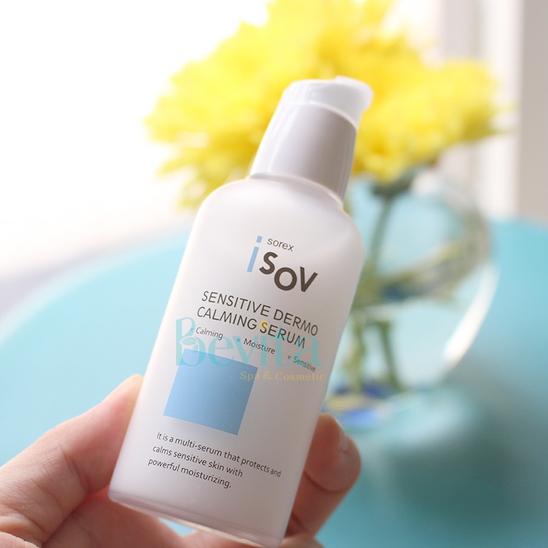 Serum cho da nhạy cảm Isov Sensitive Dermo Calming Serum 80ml, serum cấp ẩm - Bevita