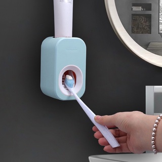 Handy wall mounted automatic toothpaste dispenser