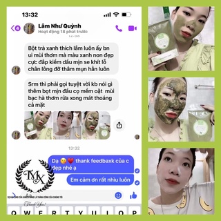 COMBO BỘT TRÀ XANH & THẢO MỘC XANH