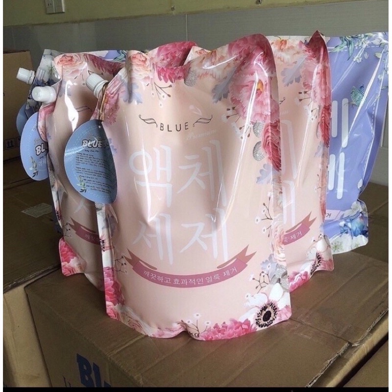 Nước Giặt Blue Hàn Quốc Hương Thảo Mộc, Hương Nước Hoa  2000ml