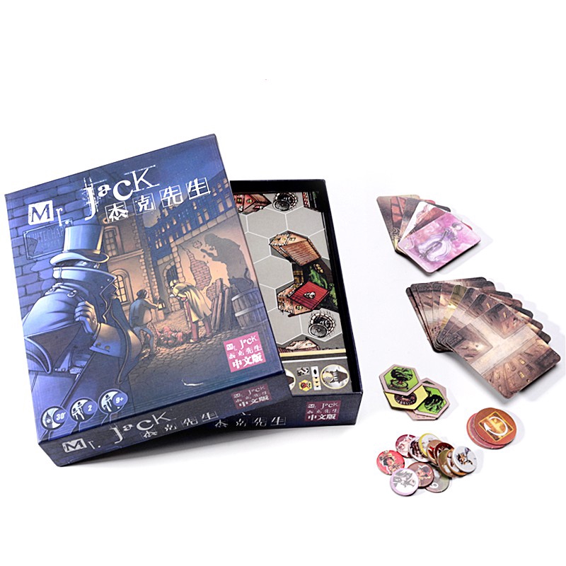 Đồ chơi boardgame chiến thuật Mr.Jack - Escape From London bản đặc biệt