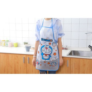 [FREESHIP]Tạp dề nilon in hình cute