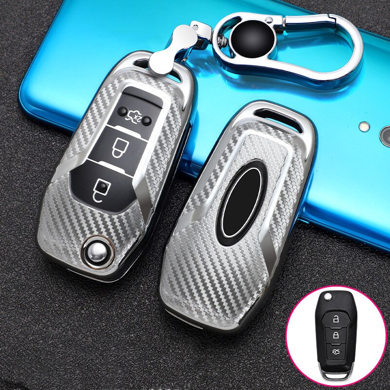 Ốp Bọc Chìa Khóa Xe Hơi Ford Fusion Fiesta Escort Mondeo Everest Ranger Max Kuga Focus Ecosport