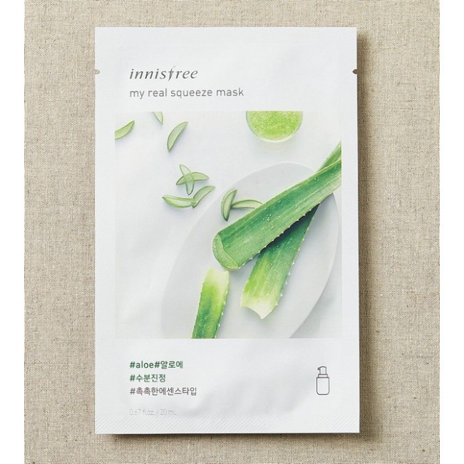 [Rẻ Vô Địch] Mặt nạ giấy Innisfree It's Real Squeeze Mask 20ml [17 vị] (HOT)