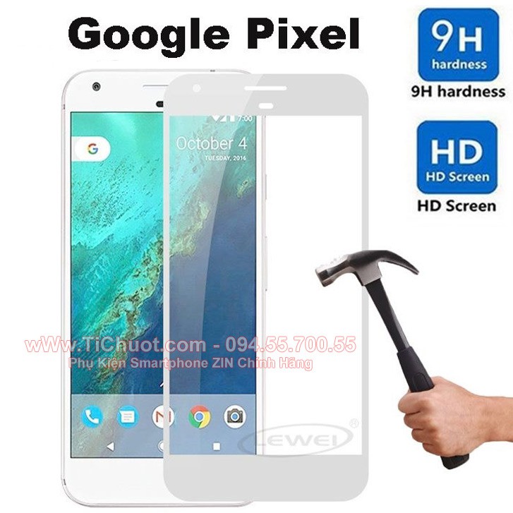 Kính Cường Lực Google Pixel FULL Màn Hình KEO VIỀN