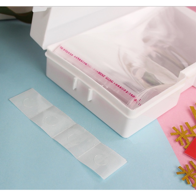Set 20 Túi OPP Trong Suốt Đựng Bánh Có Khóa Kéo Tiện Dụng