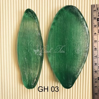 Gân hoa đất sét- bộ hoa lily 2 cánh size trung