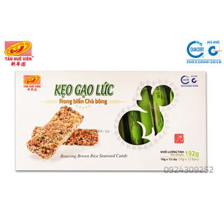 [FREESHIP-HÀNG LOẠI 1] Kẹo Gạo lứt Rong biển Chà bông Tân Huê Viên ( hộp giấy)