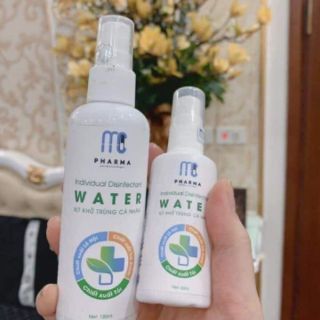 Xịt Sát Khuẩn Water 120ml