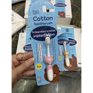 Bàn chải bé Mini soft gấu