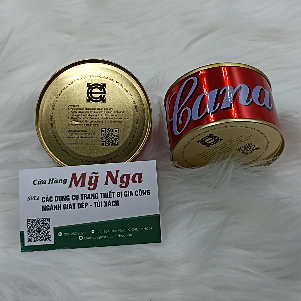 Cà na đánh bóng / kem đánh bóng chống trầy xước cho giày da xe hơi, honda
