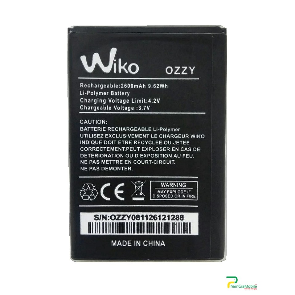 Pin Wiko Ozzy