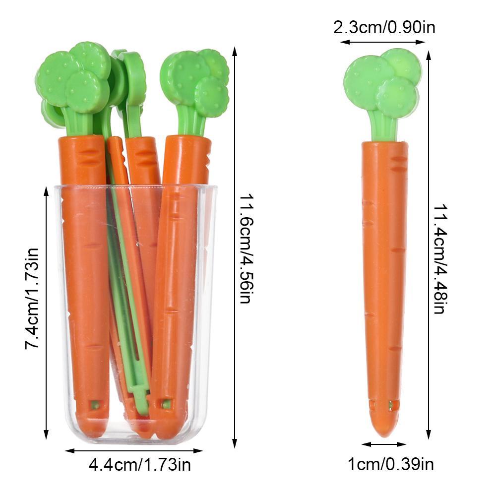 CONOPERY Bộ 5 Kẹp Miệng Túi Bảo Quản Thực Phẩm Chống Ẩm Tiện Dụng