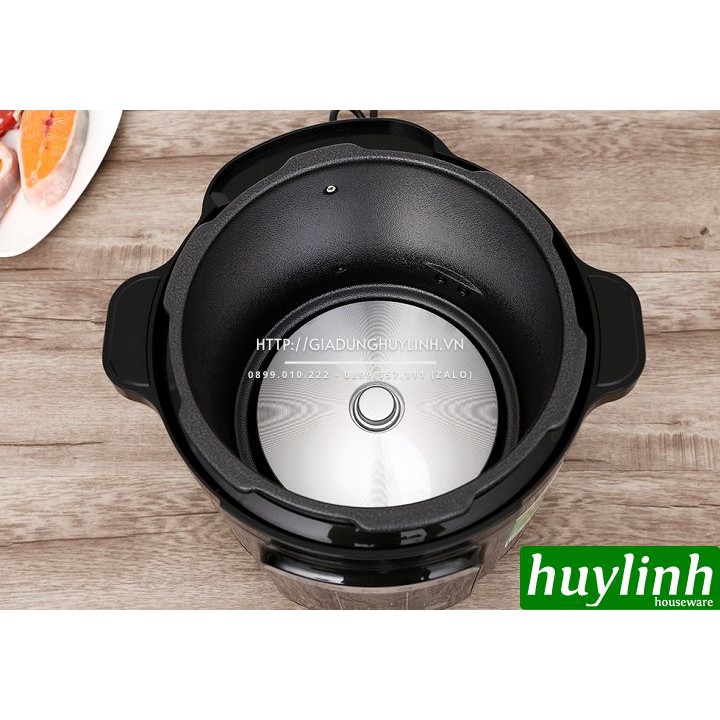 [Mã ELHAMS5 giảm 6% đơn 300K] Nồi áp suất điện tử Tefal CY601868 - 6 lít - 1000W