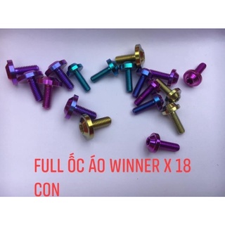 Ốc titan gr5 xịn full áo winner x 18 con nha