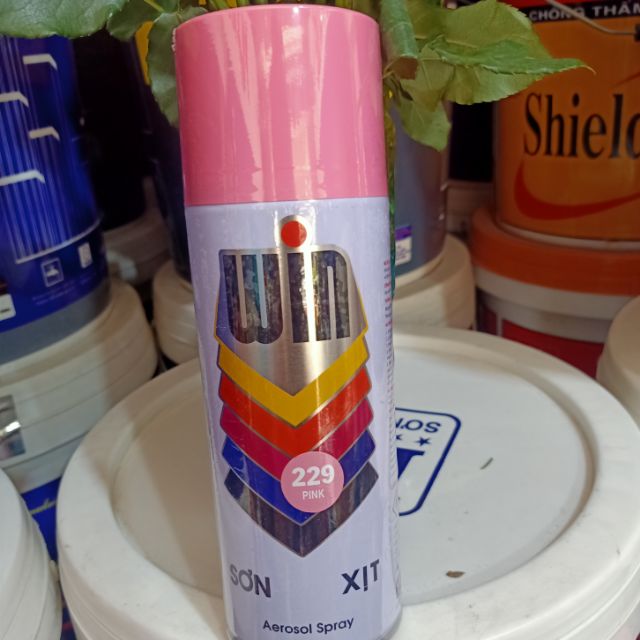 Xịt win đa dụng màu hồng