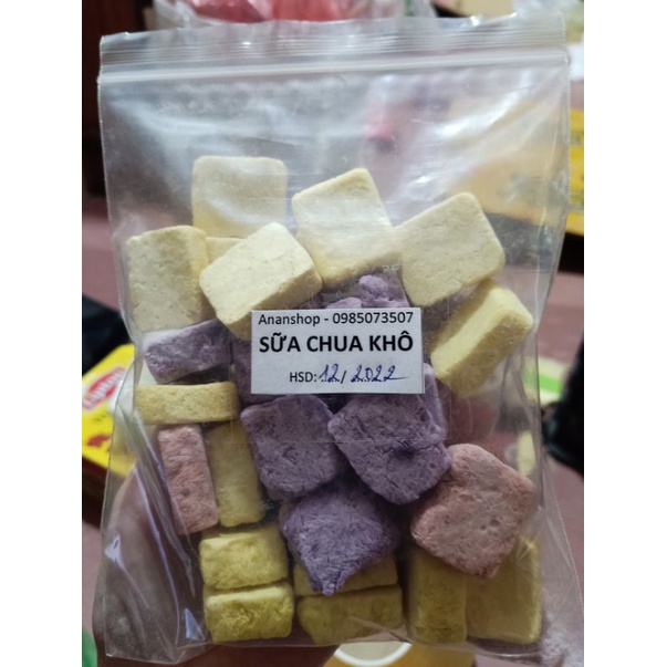 100gr Sữa chua khô hoa quả sấy lạnh