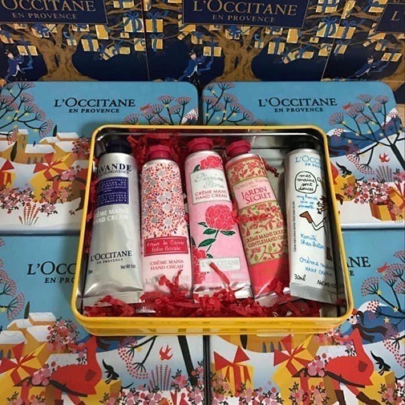 SET 5 KEM DƯỠNG DA TAY LOCCITANE