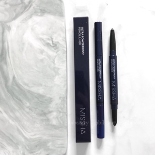 Chì kẻ mắt chống trôi MISSHA ultra powerproof pencil liner