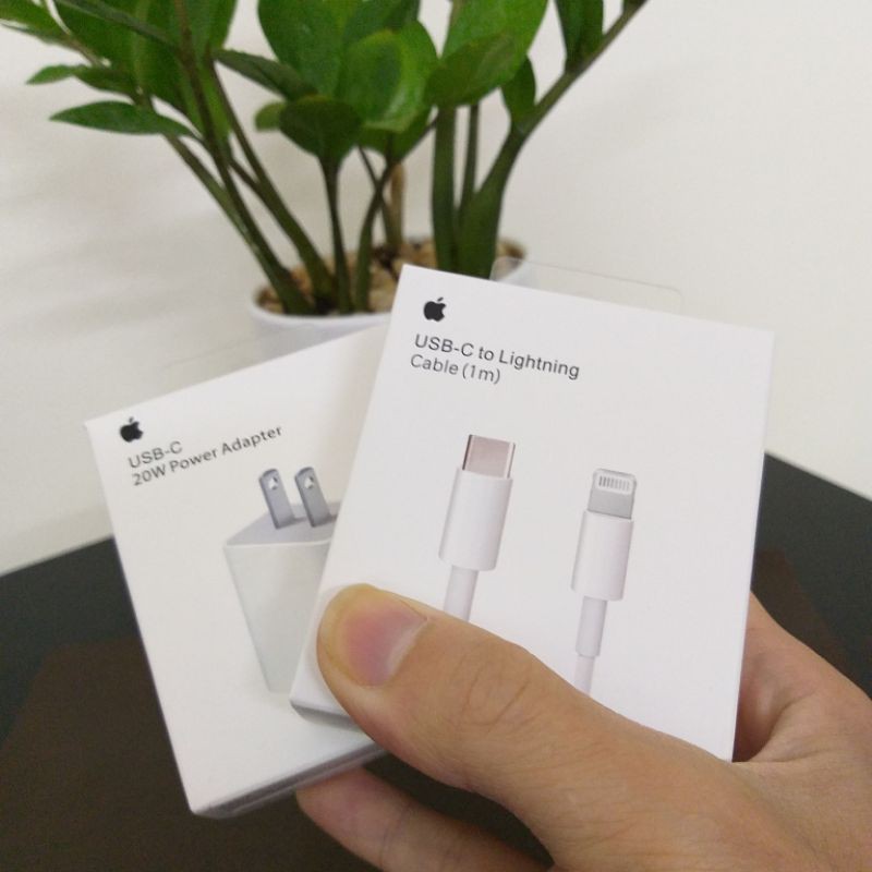 Bộ sạc nhanh iPhone 20W PD Củ cáp Type-C to Lightning cho iP 12, Mini, Pro, Pro Max, 11 Series, X, XS, Xs Max, Xr