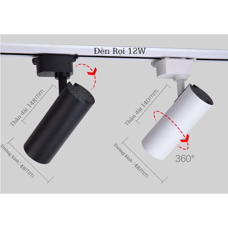 Đèn Rọi Ray COB 12W - 20W Đèn Trang Trí Shop