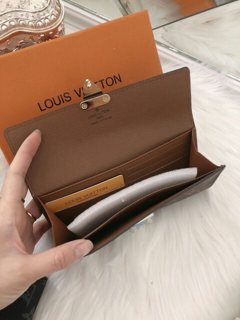 Ví Nút Bấm Full Box Kèm Video Thật Sản Phẩm Rosabell