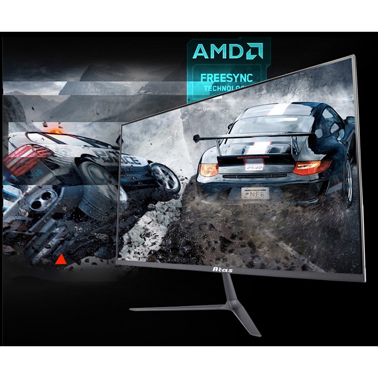 Màn Hình Máy Tính Gaming ATAS 24 Inch – Full HD 1080 - Tấm nền IPS - Tần số quét 75HZ