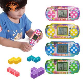 BP❣Fashion Mini Tetris Game Console LCD Handheld Game Players Children Educational Toy