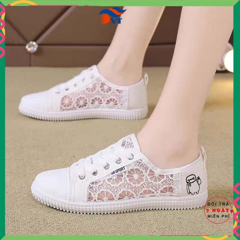 Giày thể thao nữ, giày lưới nữ phiên bản thoáng khí, đế mềm cao cấp, êm chân 1017724