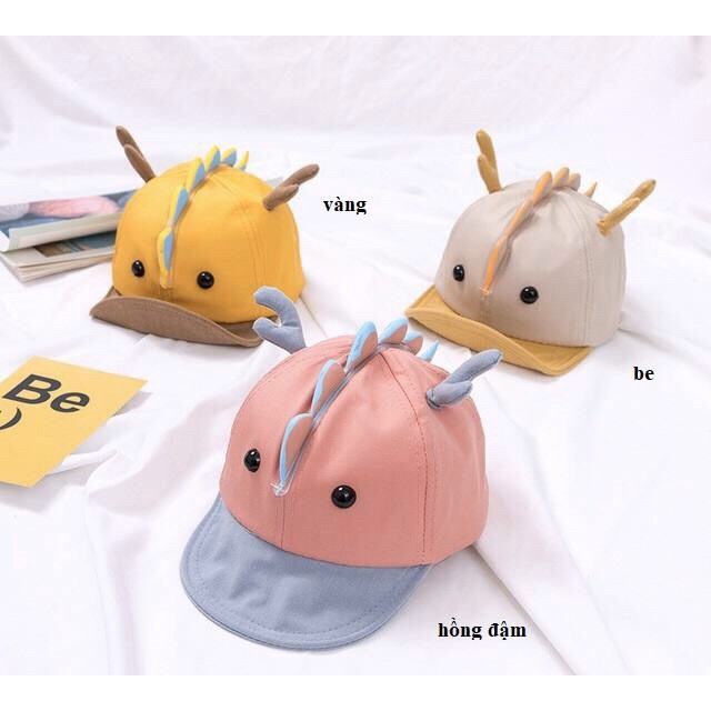 Nón lưỡi trai cho bé khủng long