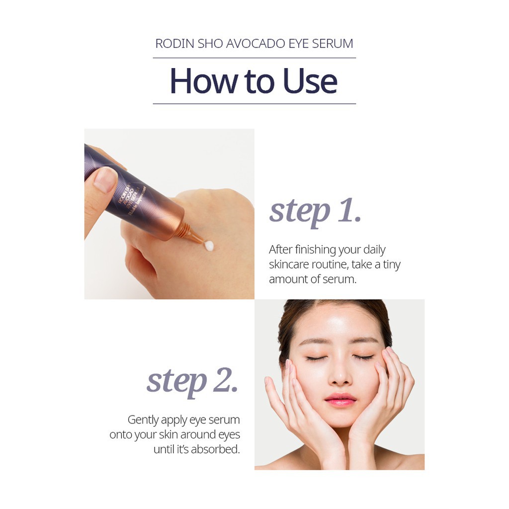 [NV] Kem mắt RODIN SHO AVOCADO EYE SERUM 30ML