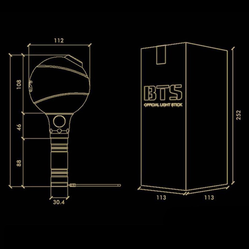 Lightstick Nhóm Nhạc Bts Phiên Bản 1