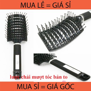 Lược chải mượt tóc BẢN NHỰA SIÊU TO (lược bàn đinh) cao cấp, giúp mái tóc mượt mà vào nếp dễ dàng